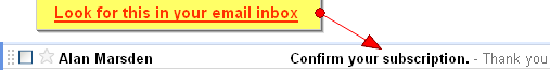email header